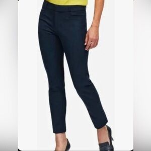 Banana Republic Sloan fit cropped trousers, navy - EUC